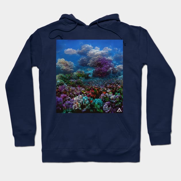 A Coral Reef Hoodie by Avedaz